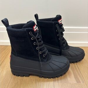 Hunter suede sussex boots